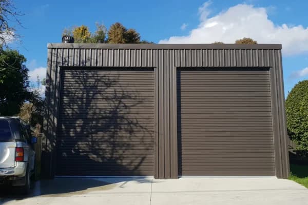 Over-height double garage with workshop space, Taumarunui