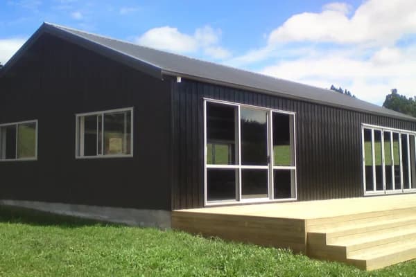 Two-bedroom habitable shed, North Auckland