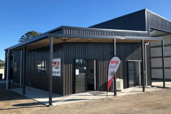 Workshop with offices, built by Scott Construction, Nelson